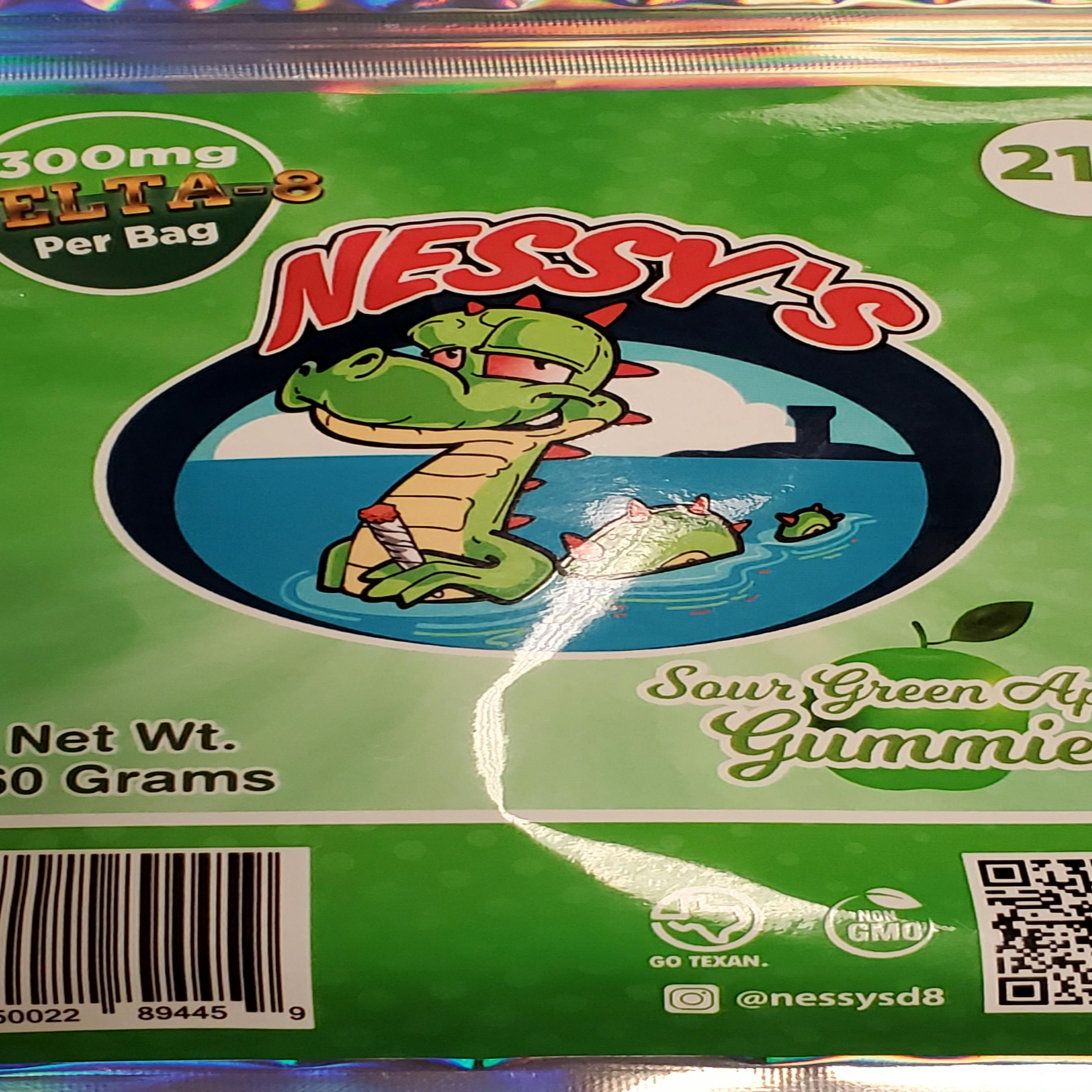 300 mg Delta 8 Gummies Sour Green Apple
